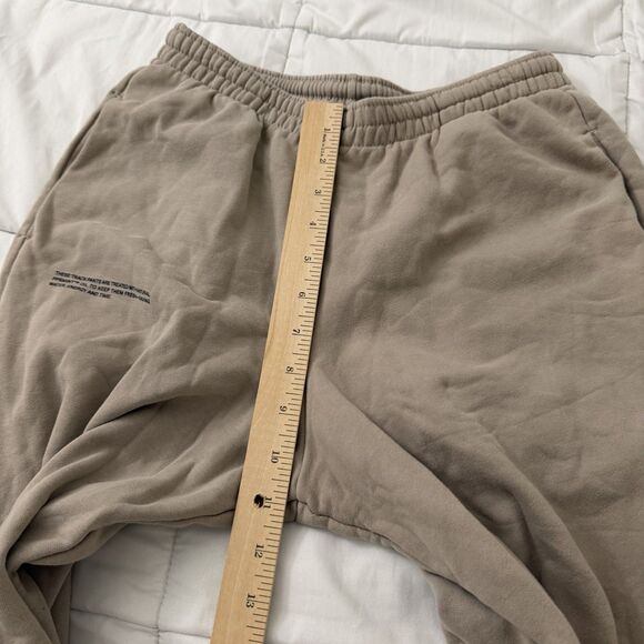 Pangaia Sweatpants Womens XS Stone Beige Organic Cotton 365 Track Drawstring - Picture 10 of 11